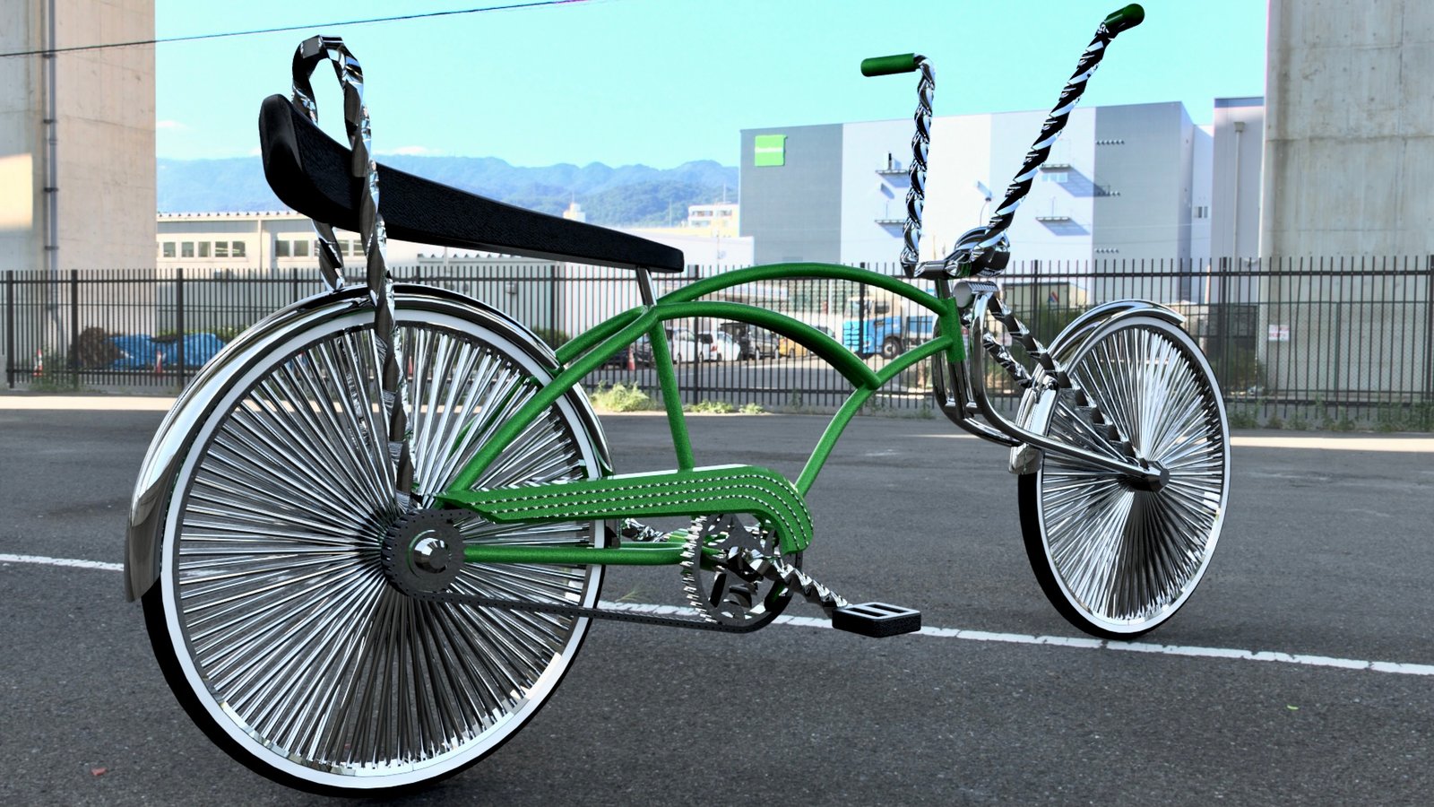lowrider bike ローチャリ　引き取り限定 Lowrider+bike+rear+quarter.jpg